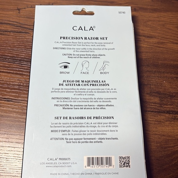 Cala Deluxe Brow & Facial Razor Set - Multicolor 33 in Total Gift Idea - Picture 5 of 5